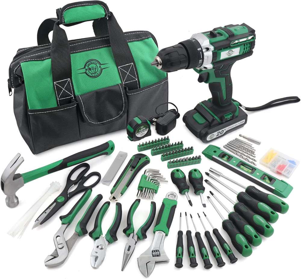 232-Piece Home & Auto Repair Tool Kit with Toolbox - Complete Set