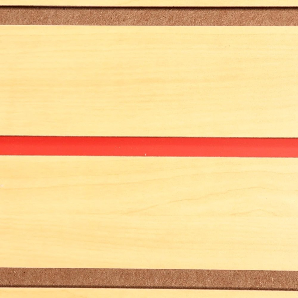 Vinyl Inserts Slatwall Panel Red Shelving Display 260 ft Total Decorative