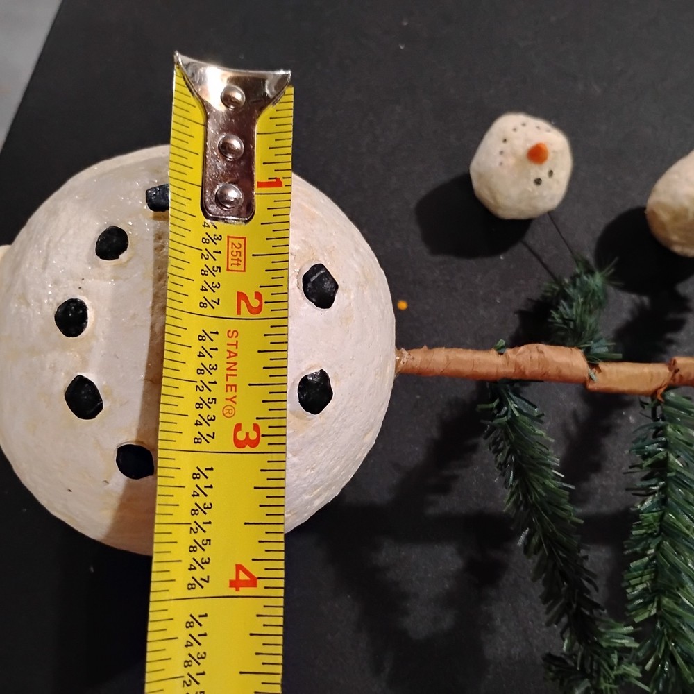 Unique 15" Snowball Christmas Tree Decor