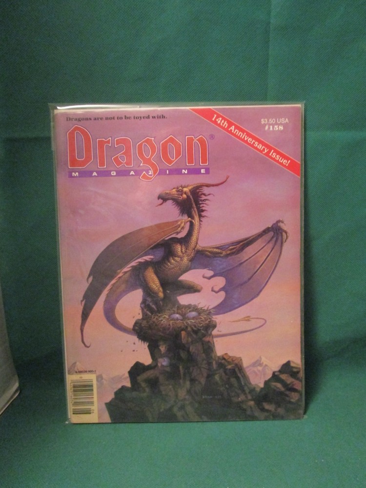 1990 Dragon Magazine #158
