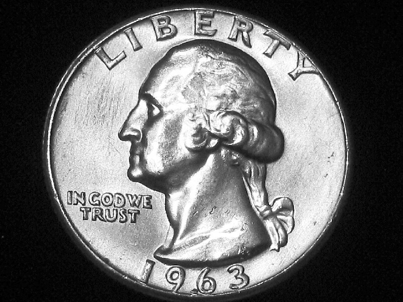 1963 Washington Quarter -- Gem Uncirculated