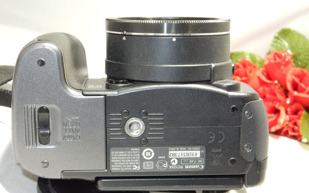 Canon PowerShot S5 8.0 MP Digital Camera - Black