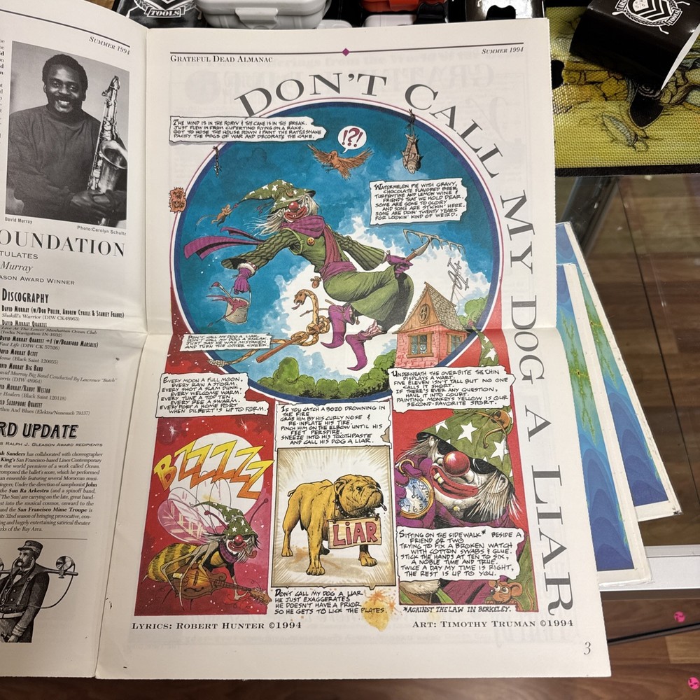 Grateful Dead Almanac - Volume 1, Number 3 (Summer 1994).