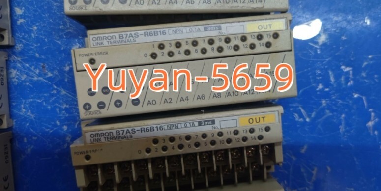 1 PC   USED    B7AS-R6B16    Link    Terminal    Module #B2019Q    CL