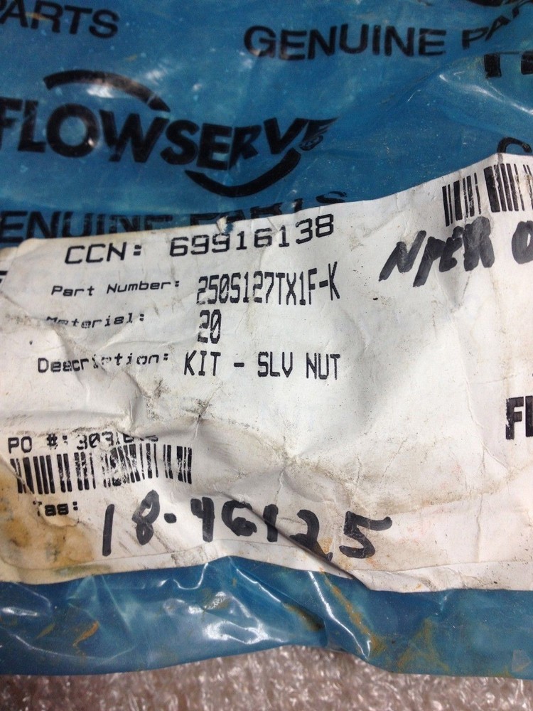FLOWSERVE 250S127TX1F-K SLEEVE NUT