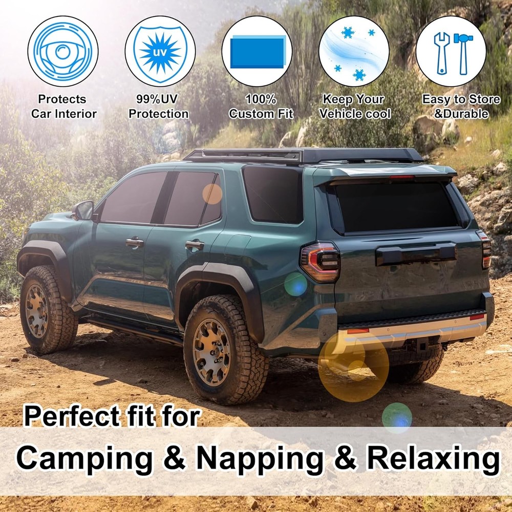 Windshield Sun Shade Car Windshield Foldable Full Windows Coverage Custom Fit fo