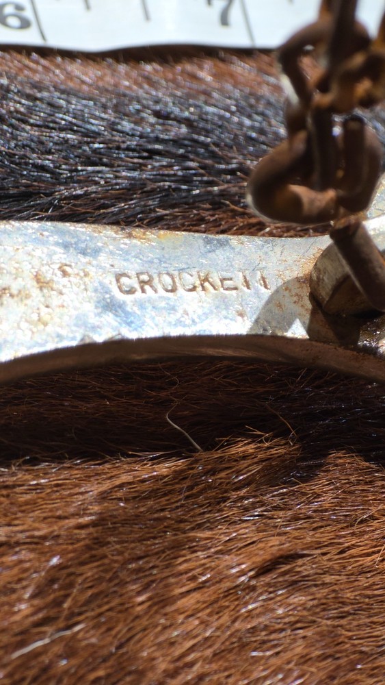 Vintage Crockett Western Hackamore Bit Combo