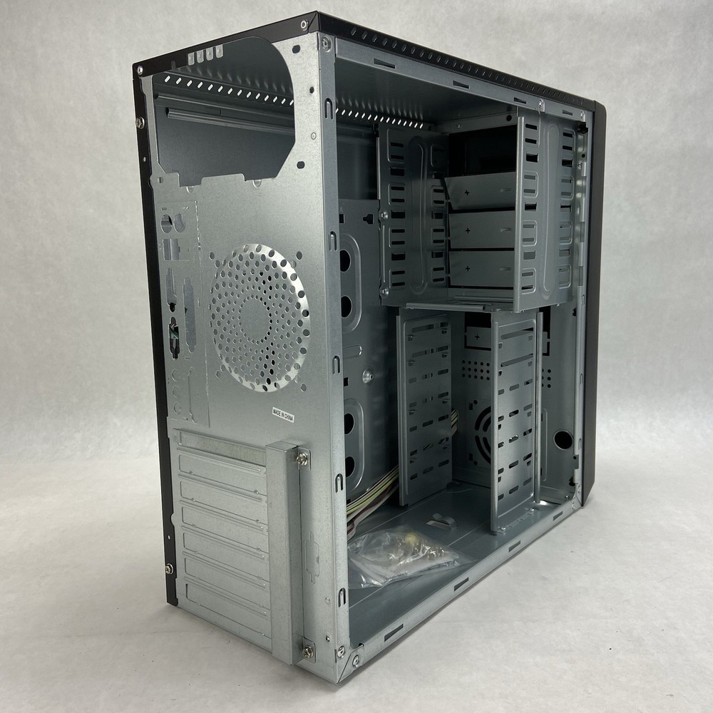 Unbranded Mid Tower Computer Case Bare Bones No PSU Open Box