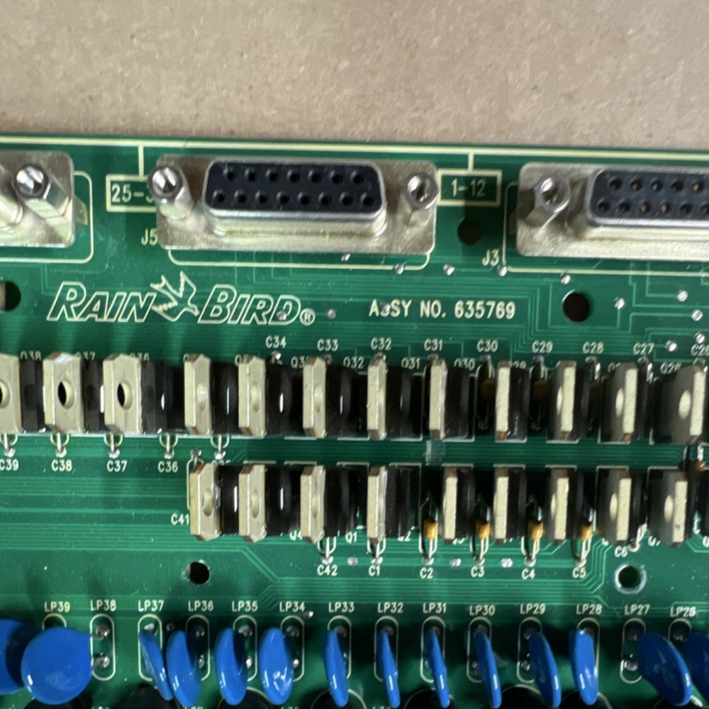 Rain Bird ESP-40MC Irrigation Controller Computer Board MPN 635769 Green Plastic