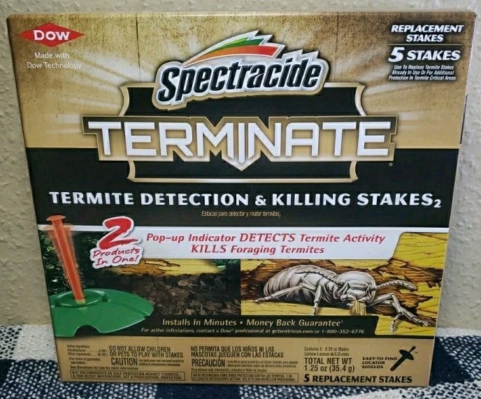 Spectracide Terminate Termite Detection & Killing Stakes - 5 Ct.