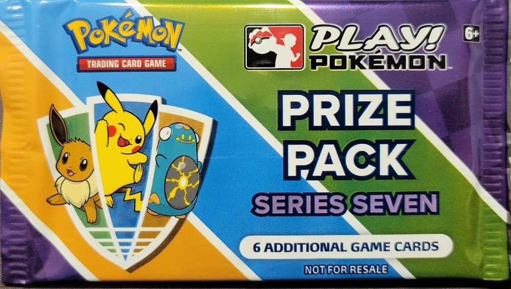Pokemon Prize Pack Series Seven Pack NEW SEALED!