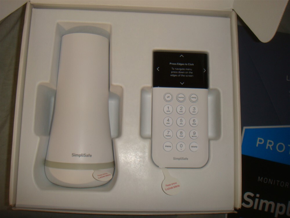SIMPLISAFE SSB3 WIRELESS HOME SECURITY BASE STATION & KEYPAD