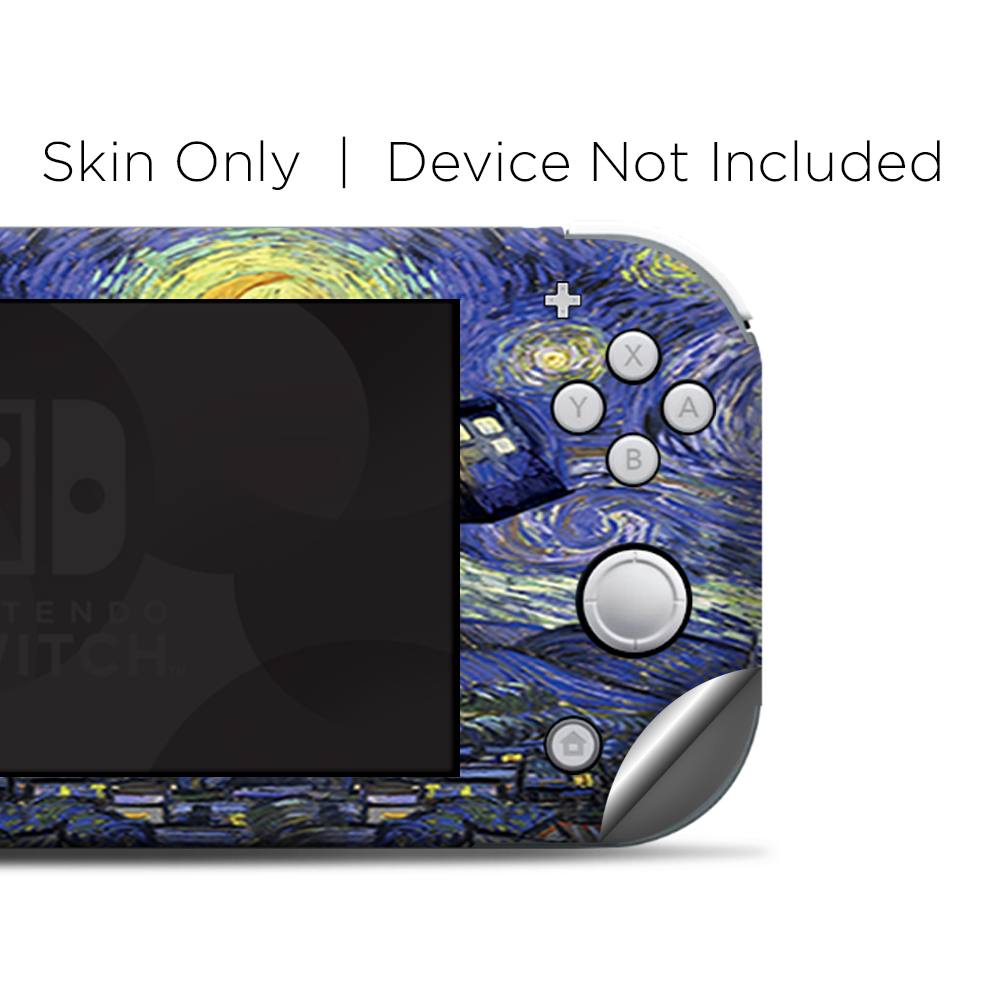 Skins Decals wrap for Nintendo Switch Lite - Tardis Starry Night