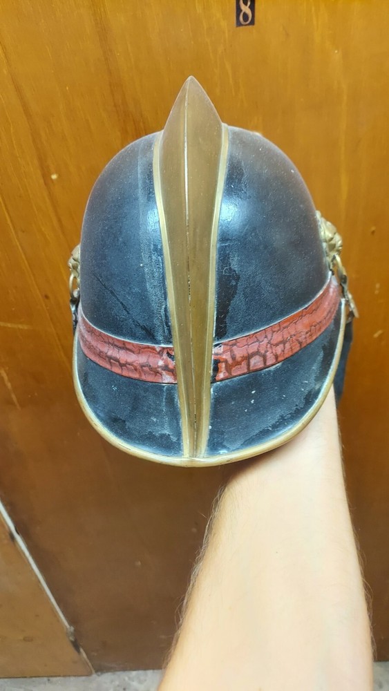 Antique German Firefighter Helmet