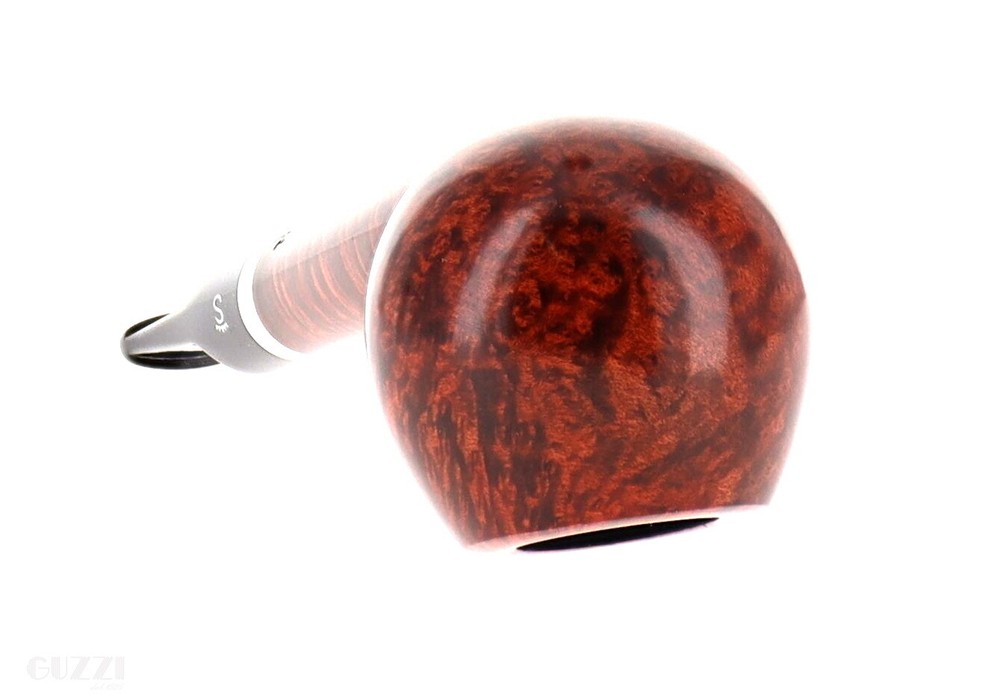Pipe Stanwell REVIVAL 131 brown smooth shape apple lovat silver ring