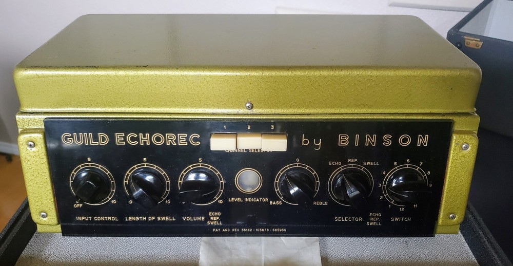 Binson Echorec Guild Brand T6F-A-Owned B Ry Coder and Taj Mahal