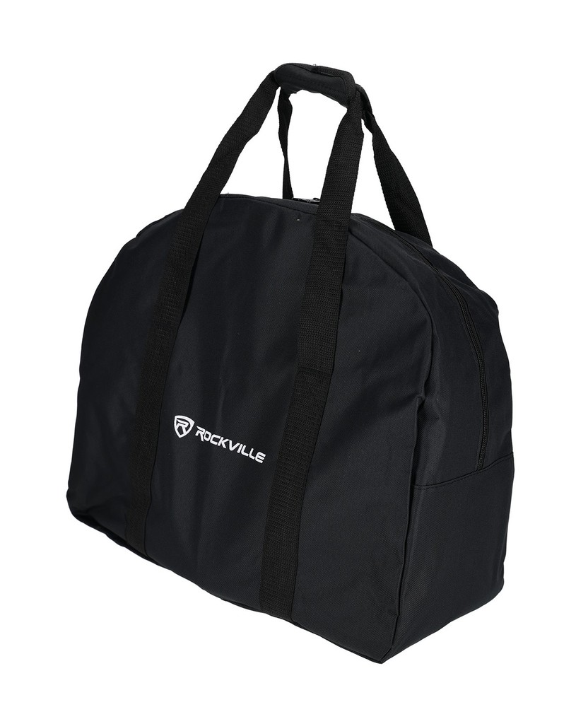 Rockville RDS50 Double Braced Drum Throne Stool 4" Padding, Adjustable+Lockable