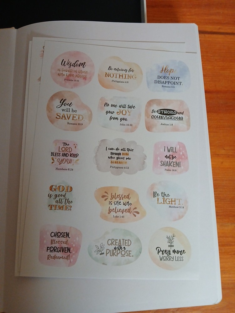 Linen Bible Verse Mapping Journal Premium Bible Study Journaling Kit