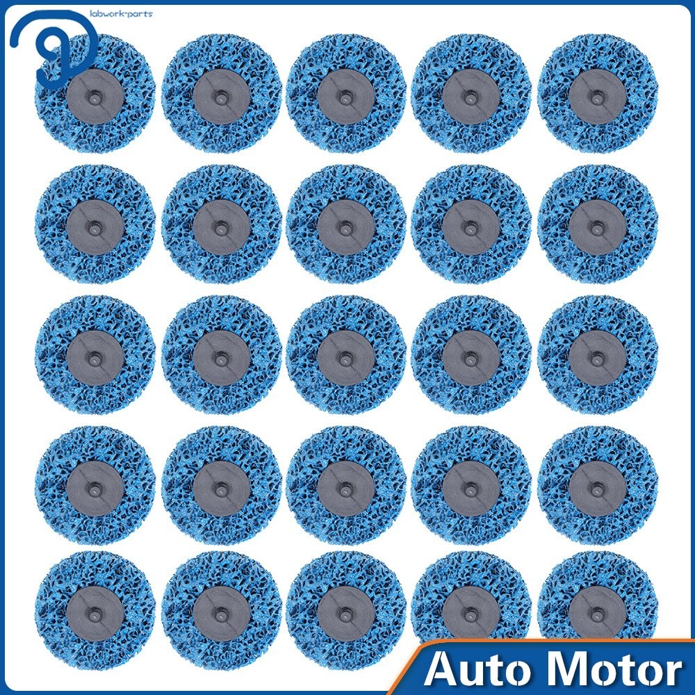 25 Pack Quick Change Easy Strip & Clean Discs Fit For Paint Rust 3 Inch