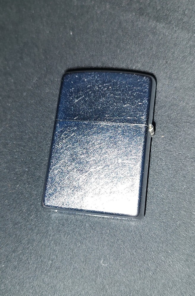Vintage Navy Zippo Cigarette Lighter. Works Needs Fluid