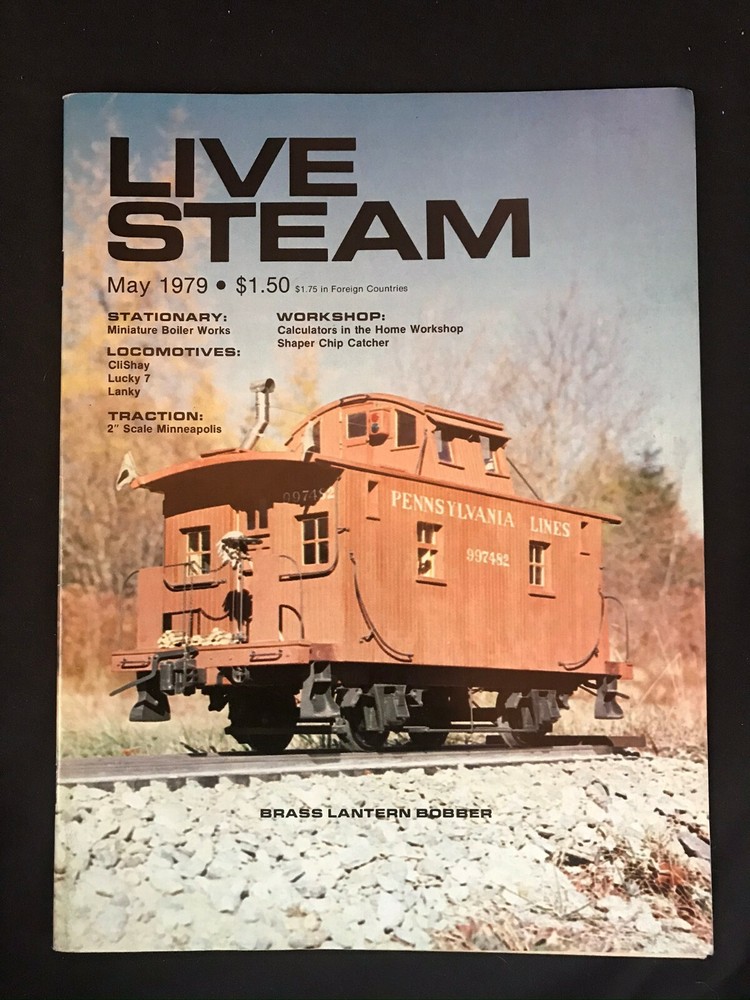 Live Steam Magazine May 1979