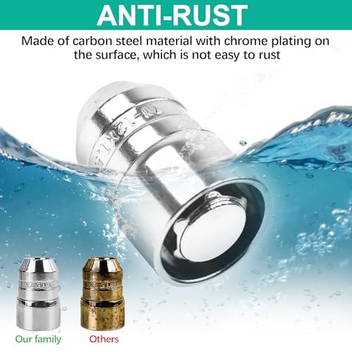 Chrome Cone Seat Wheel Locks Lug Nuts (M12 X 1.5 Thread Size) - Locks / 2 4