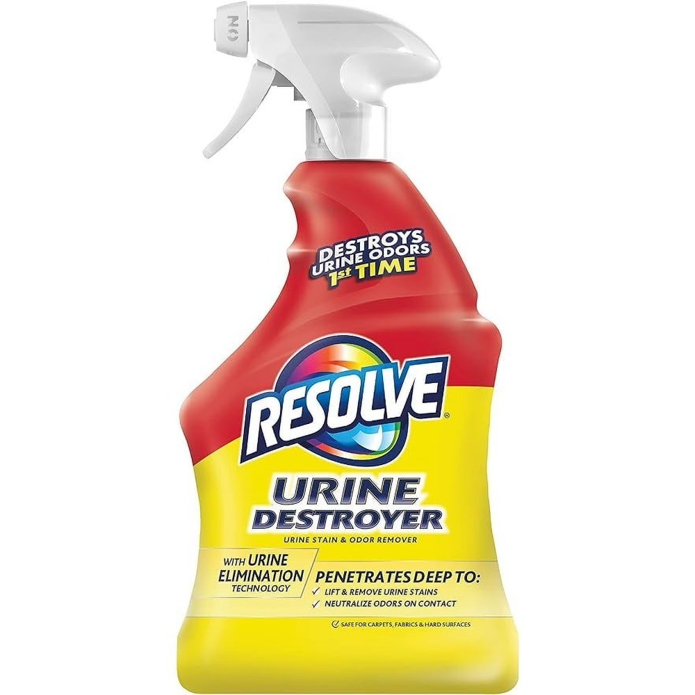 Effective Pet Stain Cleaner Solution and Odor Remover Spray for Carpets 32 oz