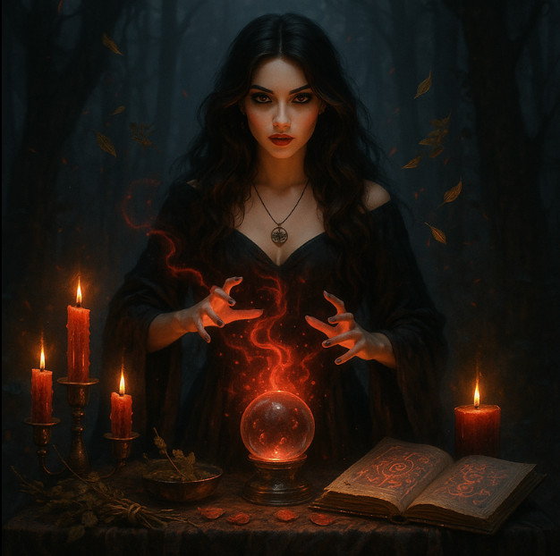 Fast-Working Love Spell - Name-Bonding with Ancient Heart Pendant