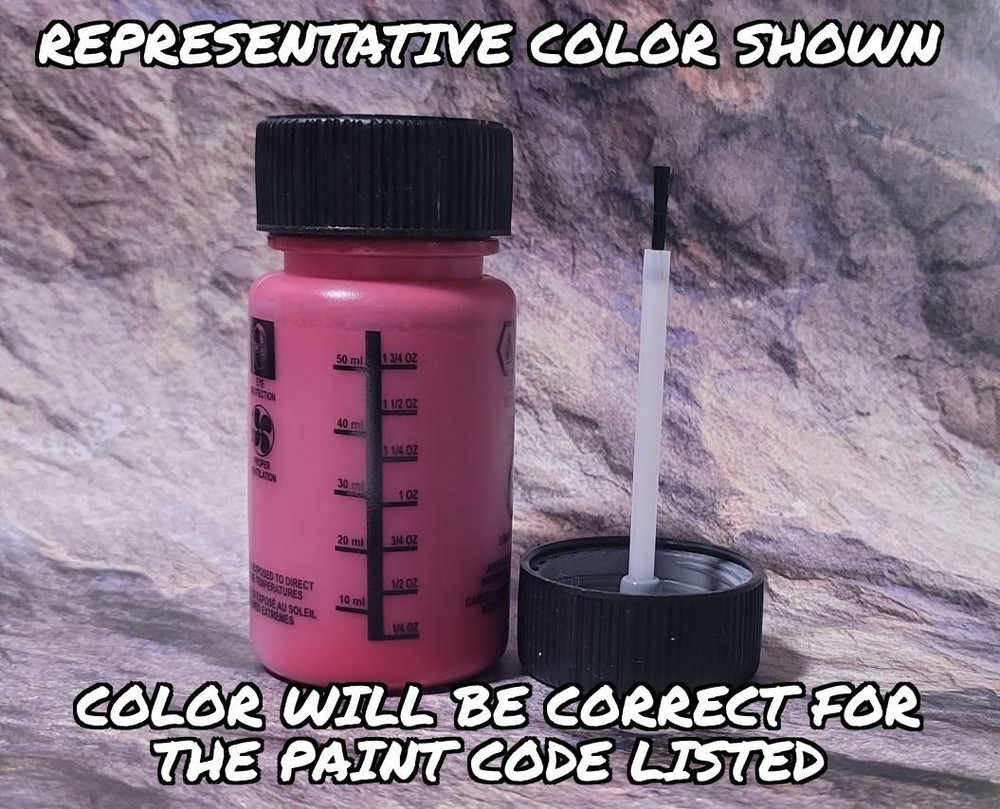 Touch Up Paint for Dodge vehicles with paint code PRV, Delmonico Red.