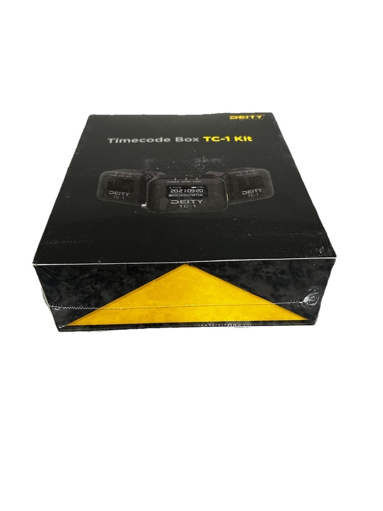 Deity TC-1 Timecode Box Generator 3-Pack Wireless Bluetooth 5.0 3.5mm Lock - USA