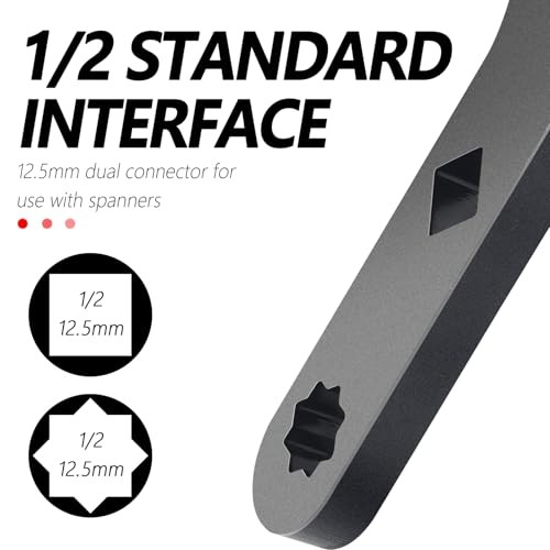 Upgraded Lower Control Arm Prying Tool,1/2" Drive Breaker Bar Control Arm