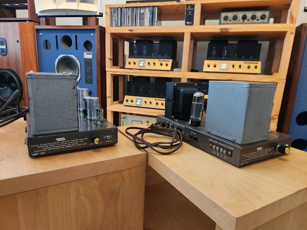 EICO HF-60 Monoblock Amplifiers