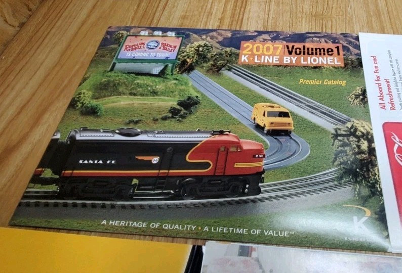 K-LINE 2002 - 2004 Catalog Kline Train Collection 1st And Second Edition