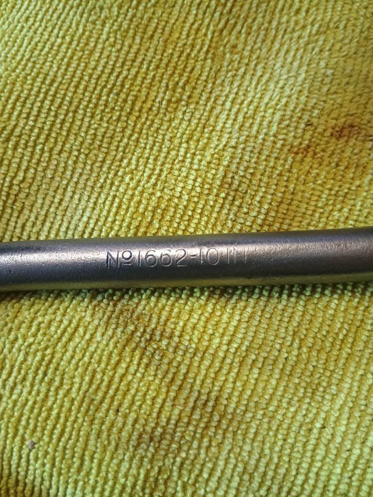 No# 1662 10in. Unknown Maker Ratcheting Bit Brace Hand Drill