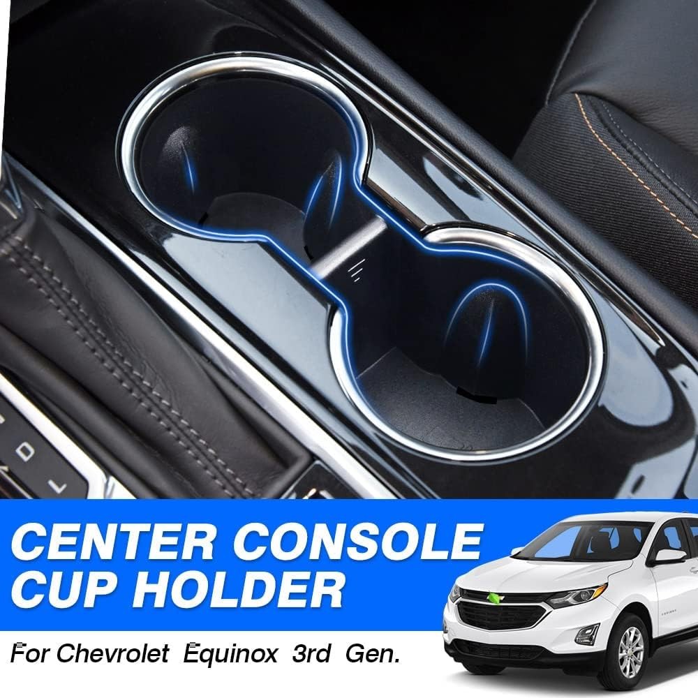 Cup Holder Inserts for Chevy Equinox Center Console