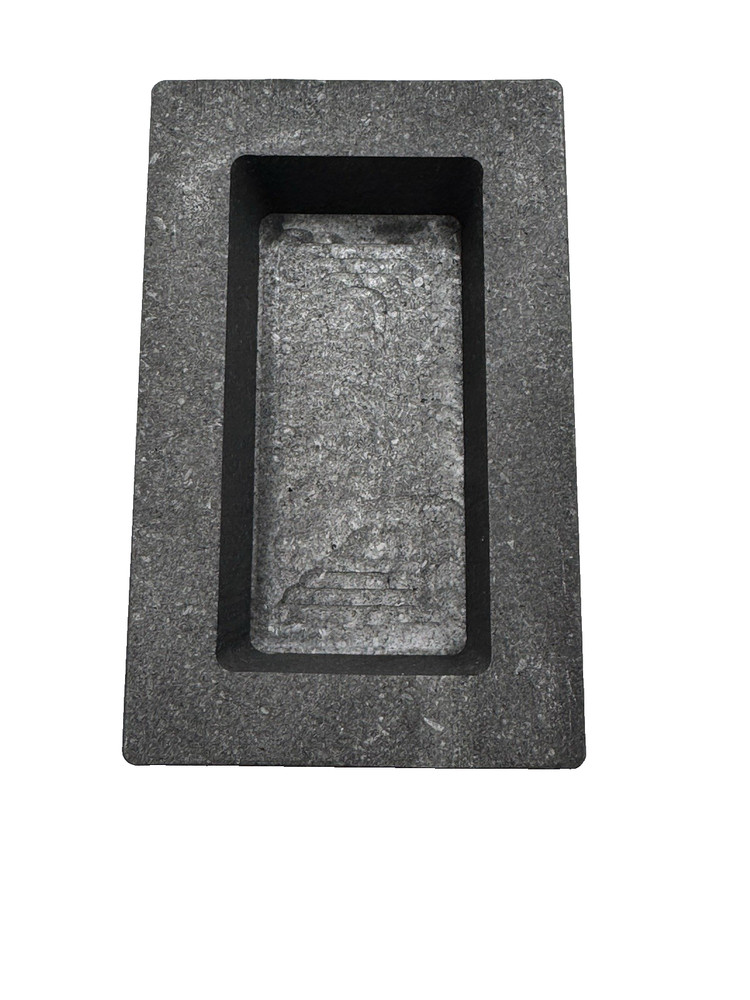 1000 Gram (1 kilo) Bar Silver (AG) Graphite Ingot Mold for Casting