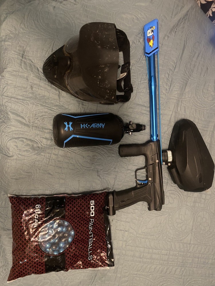 paintball gun used