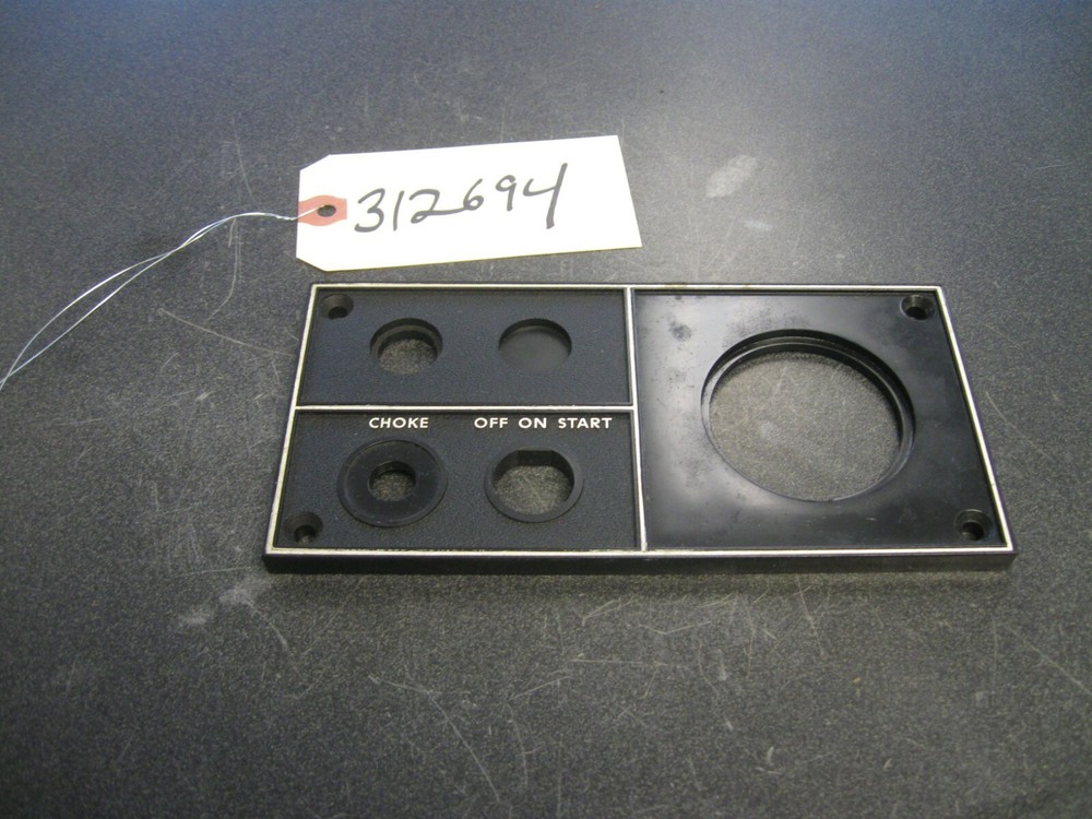 JOHNSON EVINRUDE OMC IGNITION PANEL 0312694 UNJ238