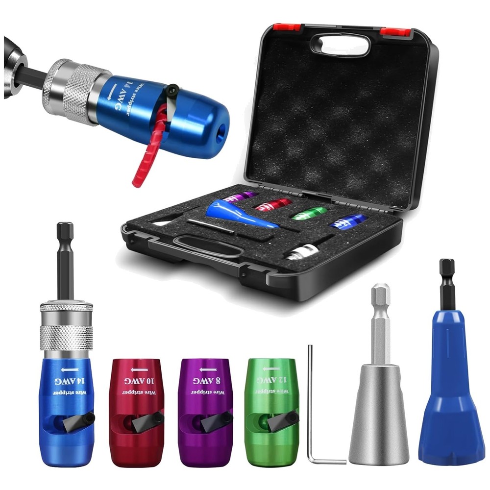 Professional Electrician Wire Stripping Tool for Drill – Boost Efficiency 30X