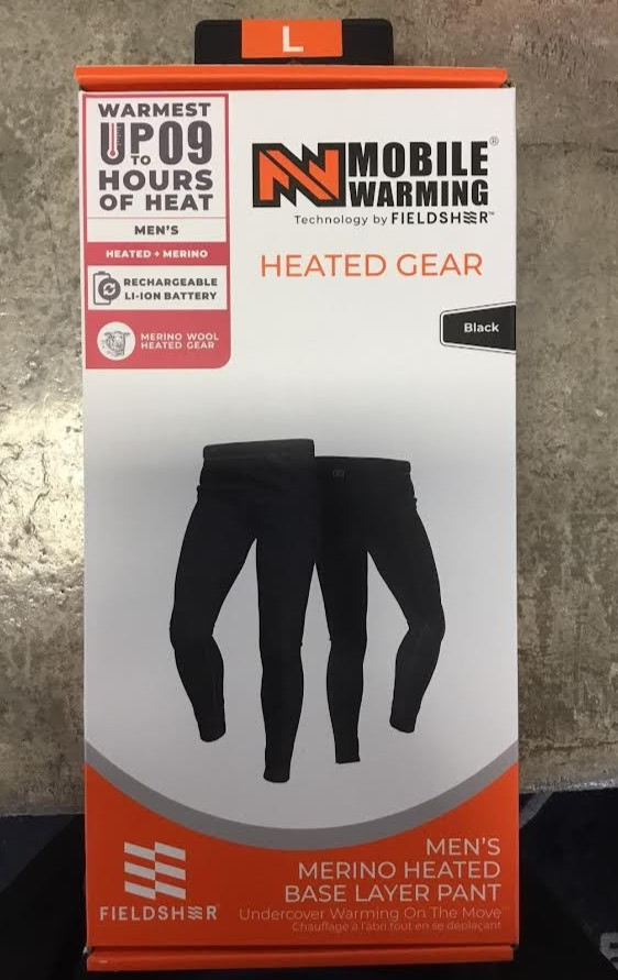 Mobile Warming Mens Merino Heated Base Layer Pant