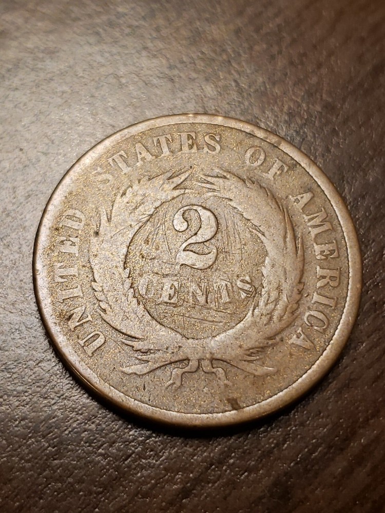1864 2 Cent Piece