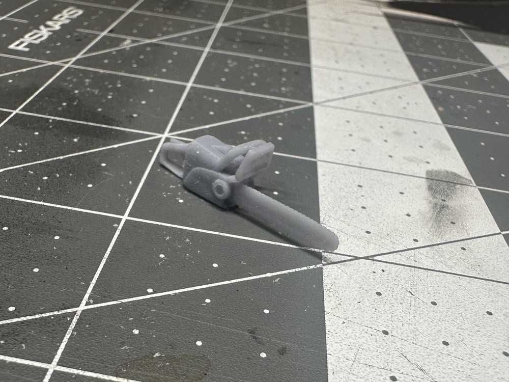 1/25 1/24 Scale 3d Resin Chainsaw