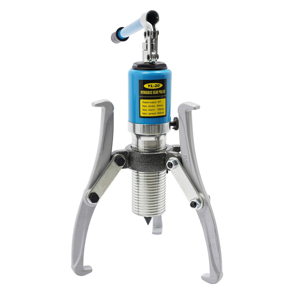 20 Ton Hydraulic Gear Puller Adjustable 2-3 Jaws Wheel Bearing Pulling Separator
