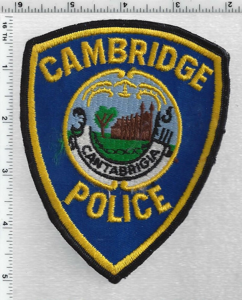 Cambridge Police (Massachusetts) 1st Issue Shoulder Patch
