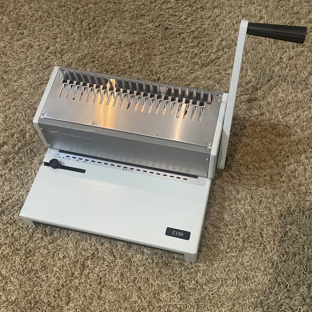 GBC CombBind C150 Heavy Duty Comb Binding Machine