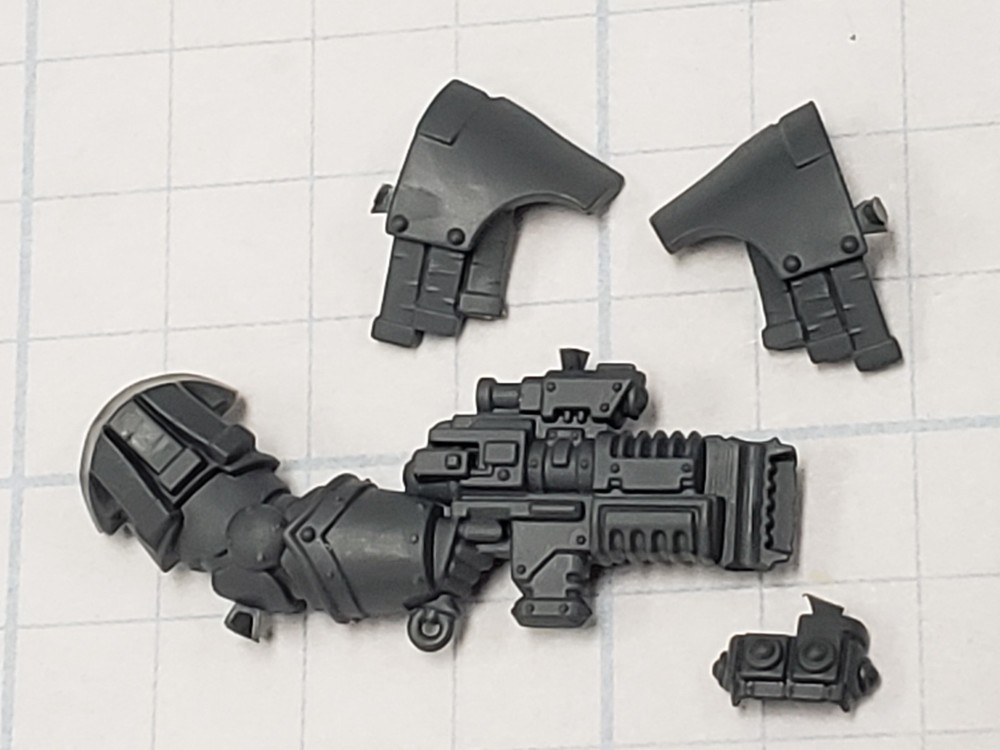 30k Space Marine Bits Cataphractii Terminator Volkite Charger #75