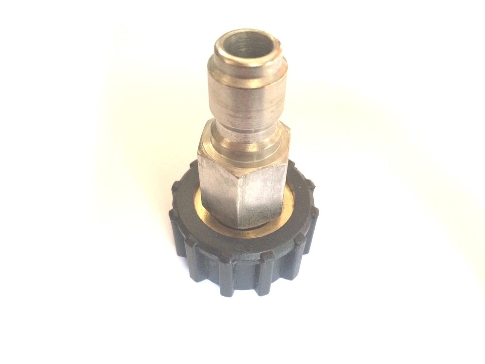 3/8" Quick Connect Plug x M22 Twist Connector for Pressure Washer