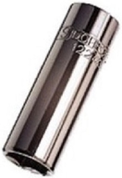 SIDCHROME SCMT12443 1/4” DRIVE 6pt 1/2" TORQUEPLUS DEEP SOCKET