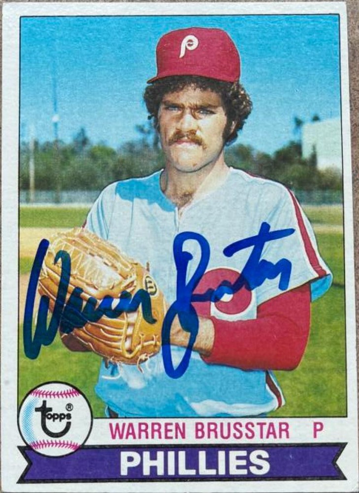 Warren Brusstar Autographed 1979 Topps #653