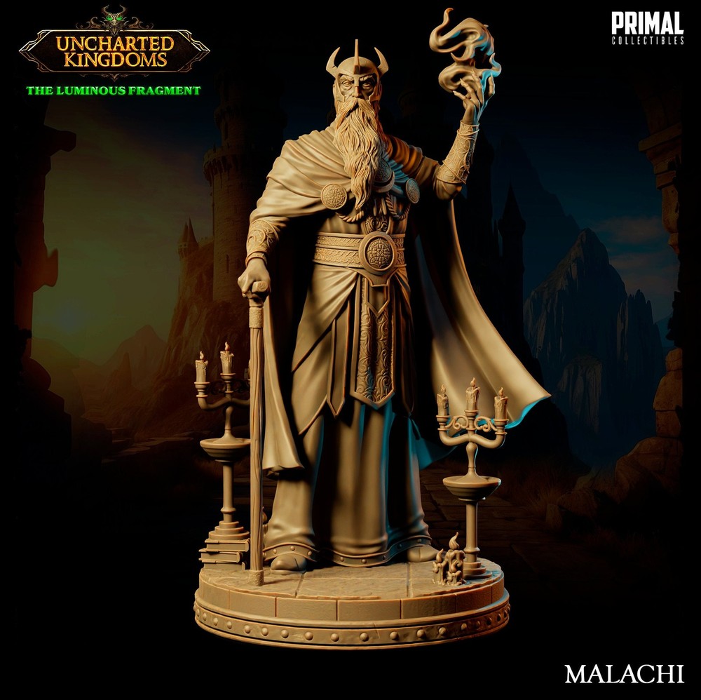 Human Mage Malachi | Primal Collectibles